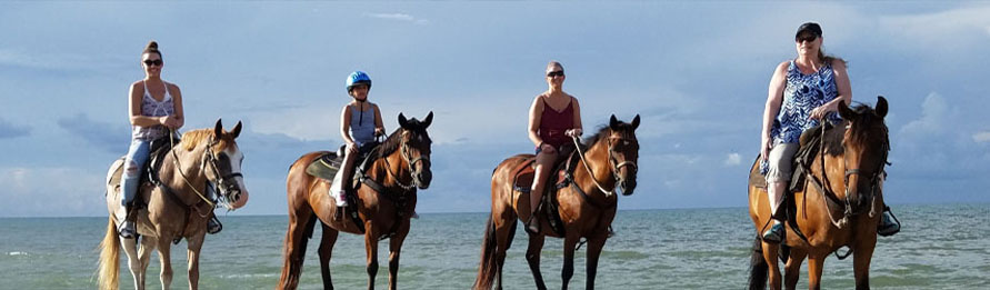 Horseback Riding at Stone Island Mazatlan
