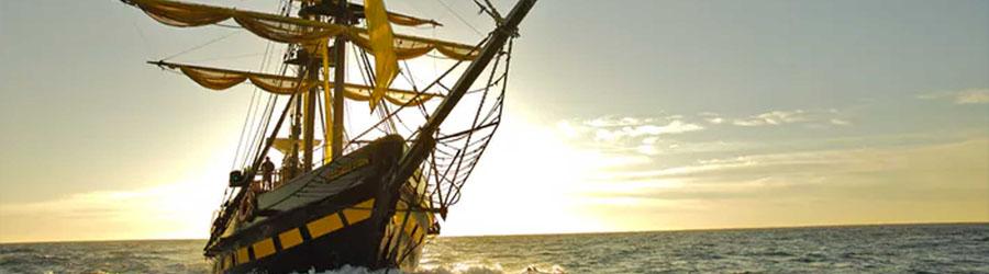 Buccaneer Pirate Ship at Sunset 4