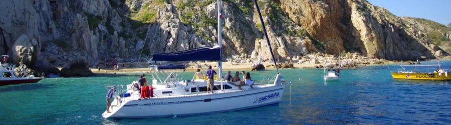 Cabo Santa Maria Bay Sailing Catamaran Tour 8