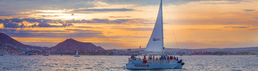 Cabo Party Fun Cruise to The Arch and Lands End at Sunset 4