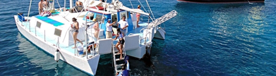 Private Catamaran Sailing & 2-Reef Snorkeling Excursion 1