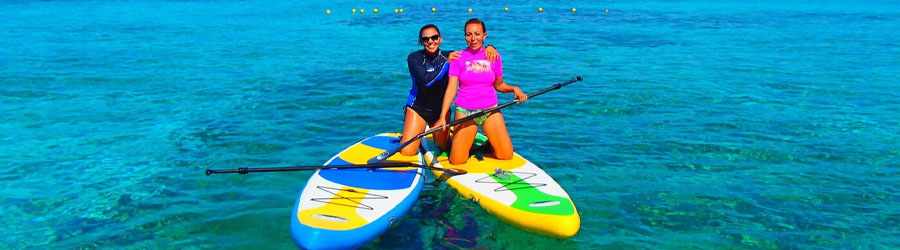 SUP Paddle Boardng & Stingray Snorkel in Cozumel 8
