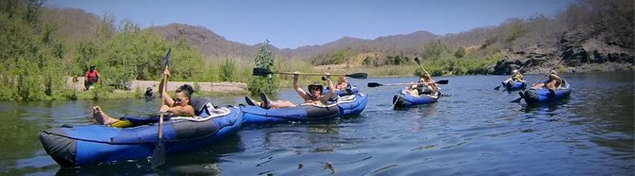 Mazatlan ZipLine + River Kayak Adventure Combo 2