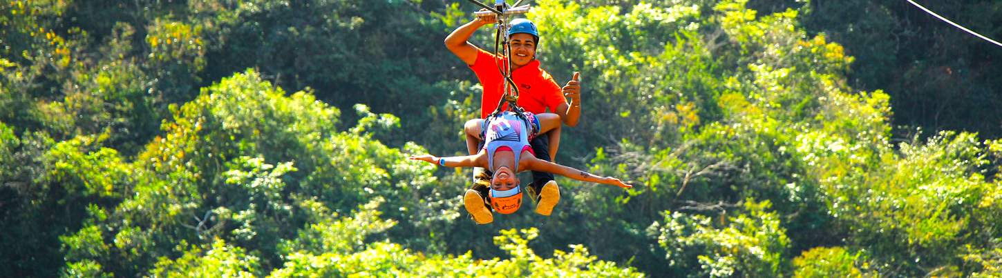 ATV or UTV Waterfall Quest + River Canopy Combo 8