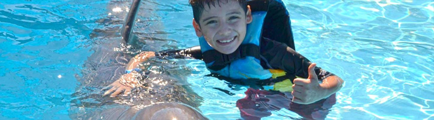 Dolphin Encounter + Aquaventuras Water Park 7