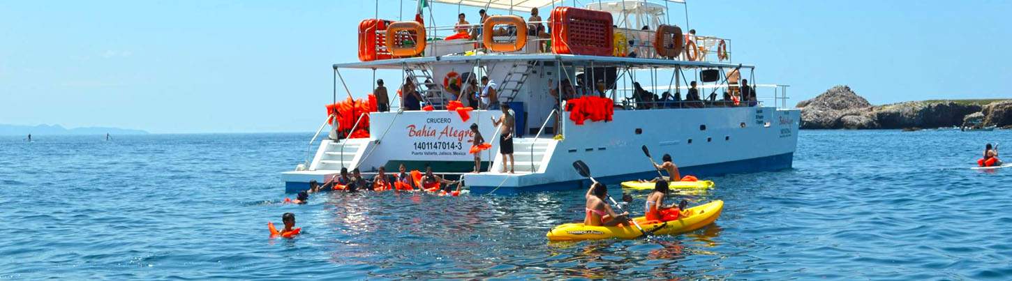 Private 130 Passenger Double-Decker Catamaran in Puerto Vallarta 2