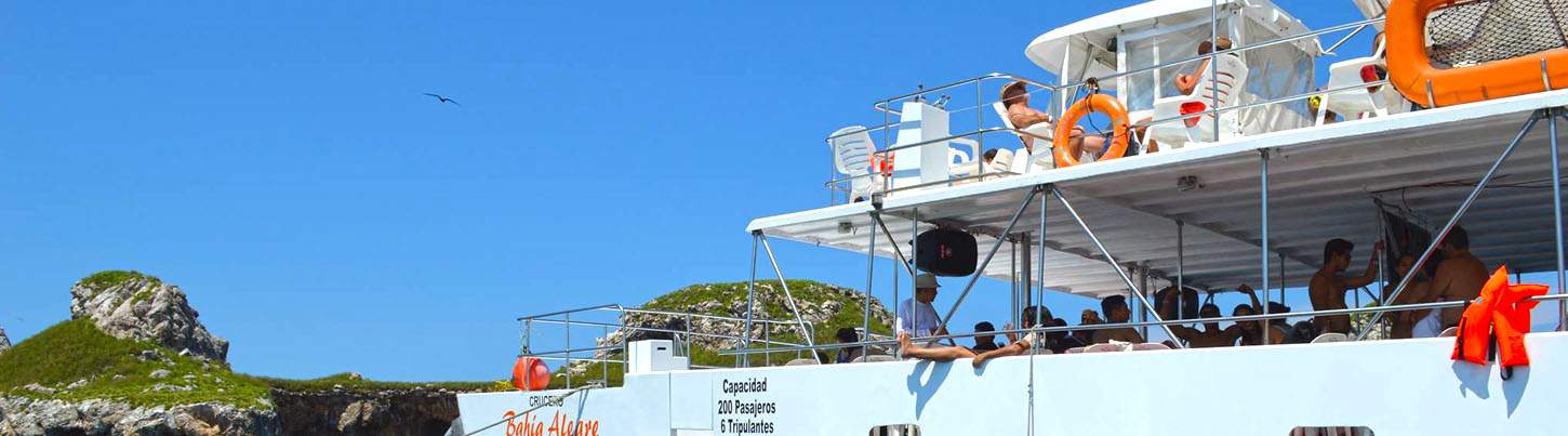 Private 130 Passenger Double-Decker Catamaran in Puerto Vallarta 3