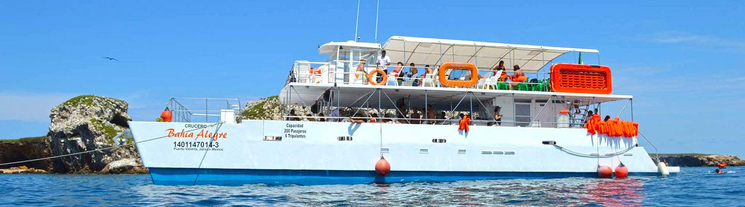 Private 130 Passenger Double-Decker Catamaran in Puerto Vallarta 5