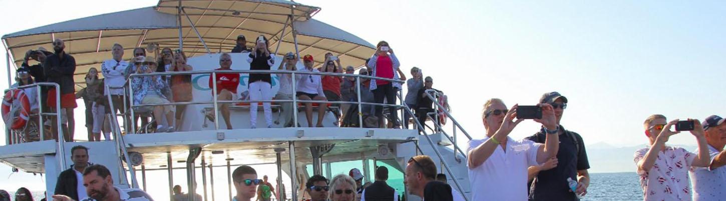 Deluxe Puerto Vallarta Catamaran Cruise & Las Animas Beach Break Combo 3