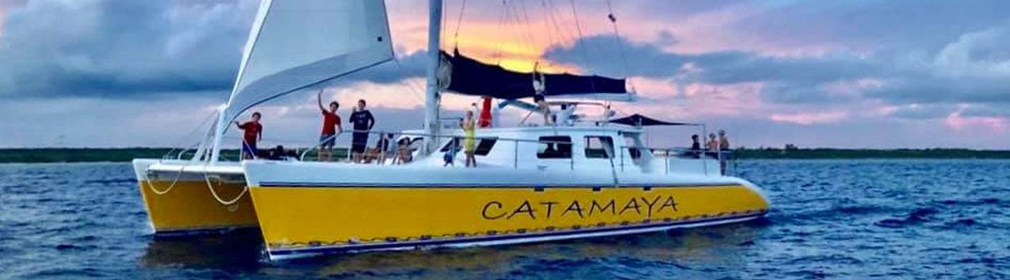 Playa del Carmen Catamaran Snorkel and Sail 8