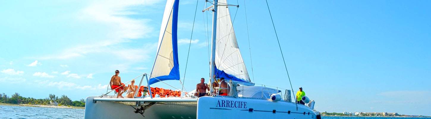 Puerto Morelos Catamaran Sail 1