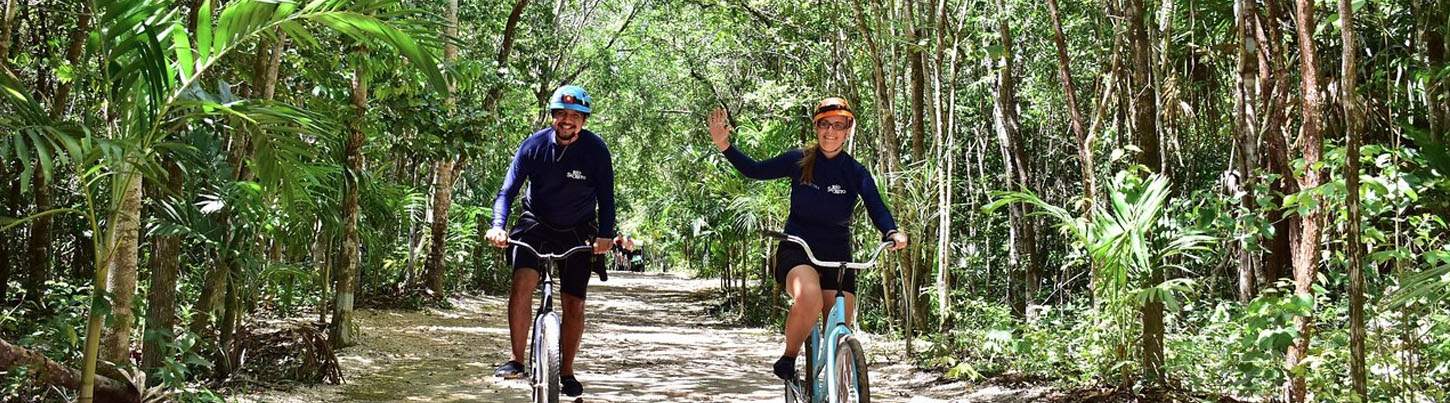 Rio Secreto Wild Cavern Mountain Biking & Cenote Snorkel Adventure 6