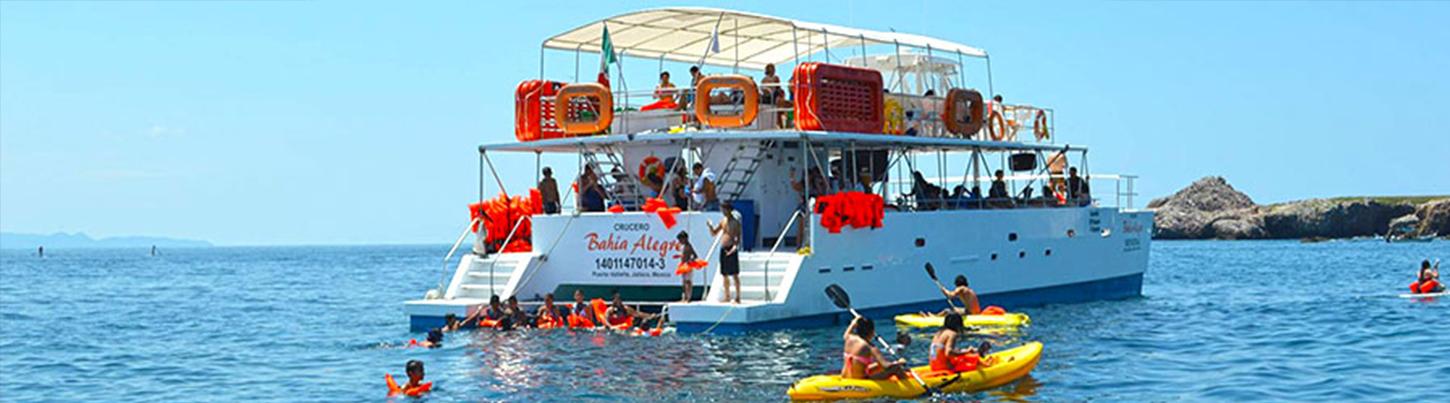 Crucero Bahía Alegre con Excursión de Snorkel en Islas Marietas 1