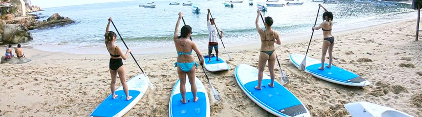 Lecciones de SUP en Puerto Vallarta 1