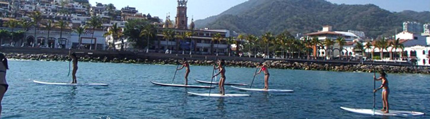 Lecciones de SUP en Puerto Vallarta 3