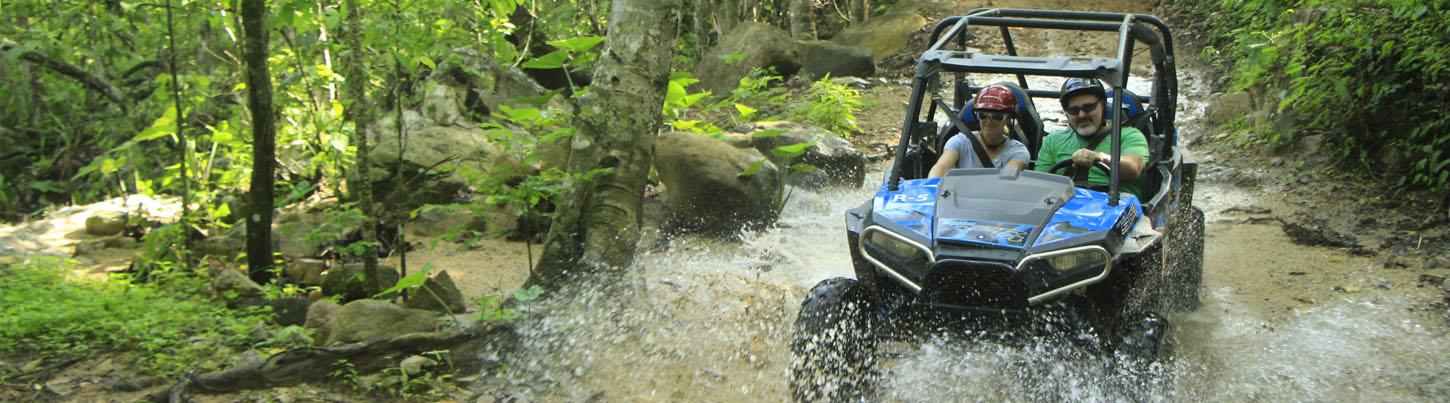 Puente Jorullo en Cuatrimoto o RZR + Tirolesa River 4